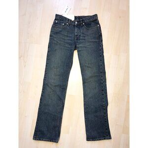 Helmut Lang  Vintage Low Rise Boot Cut Jeans Made In Italy 27 NWT Deadstock Y2K